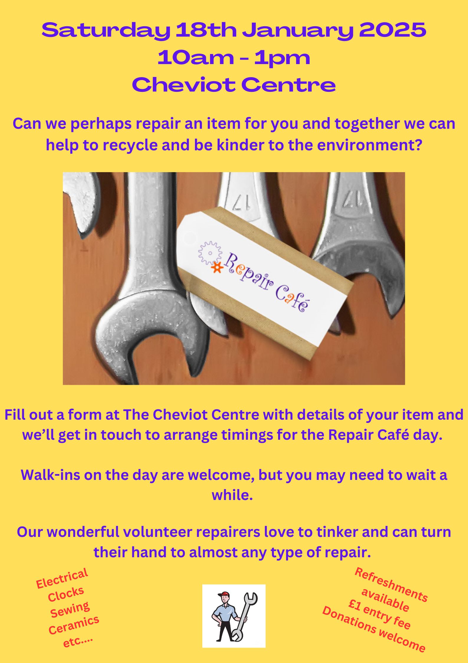 Repair Cafe Jan 25